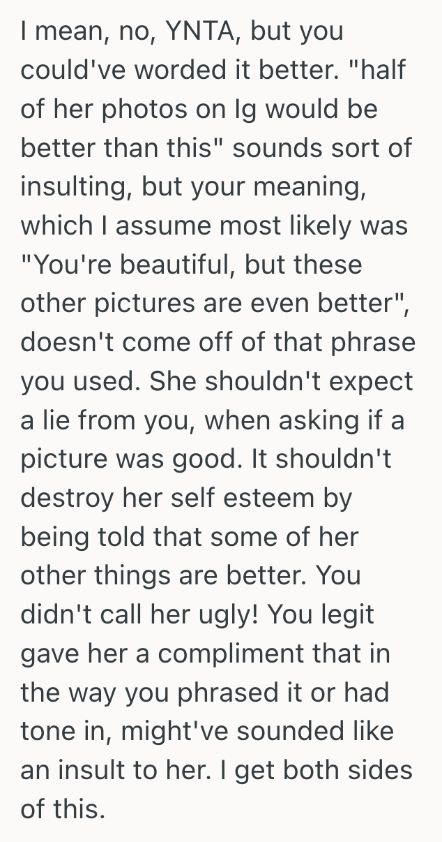 Screenshot 2025 06 17 at 1.15.50 PM She Gave Her Honest Opinion About Her Friends Instagram Profile Picture, But Her Friend Ended Up Feeling Insulted Instead Of Appreciated